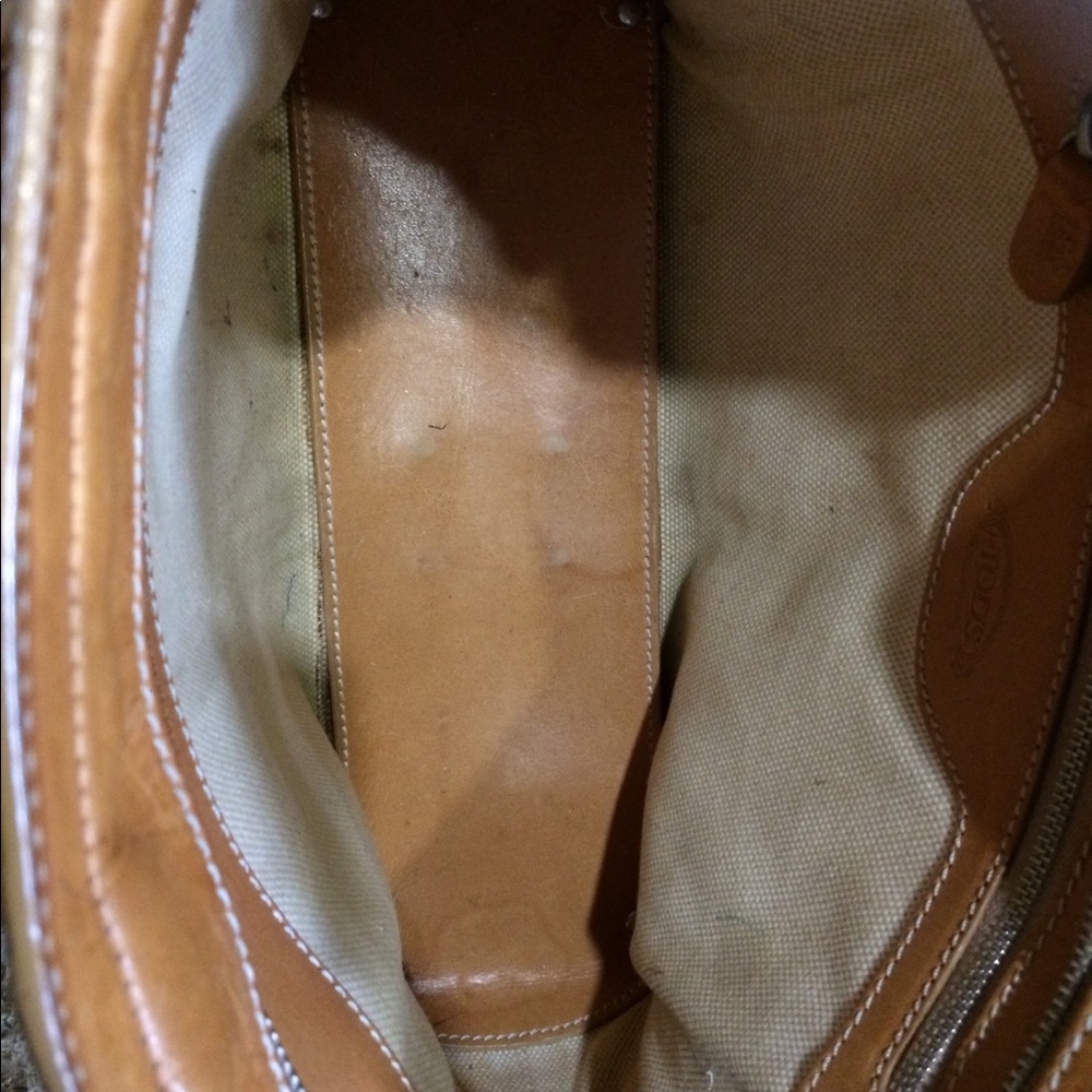 TOD'S LEATHER D BAG - Picture 4 of 8